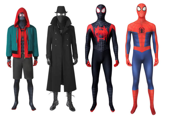 Spider-man Miles Morales Cosplay Costumes