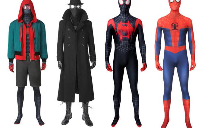 Spider-man Miles Morales Cosplay Costumes